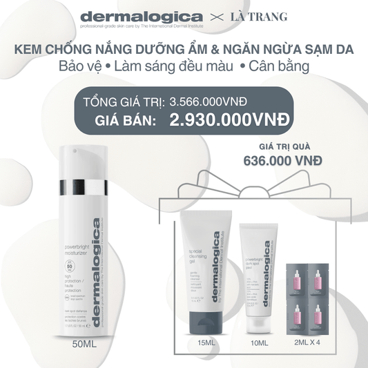Dermalogica Vietnam (KOL Là Trang) - PowerBright Moisturizer Spf 50 -50ml