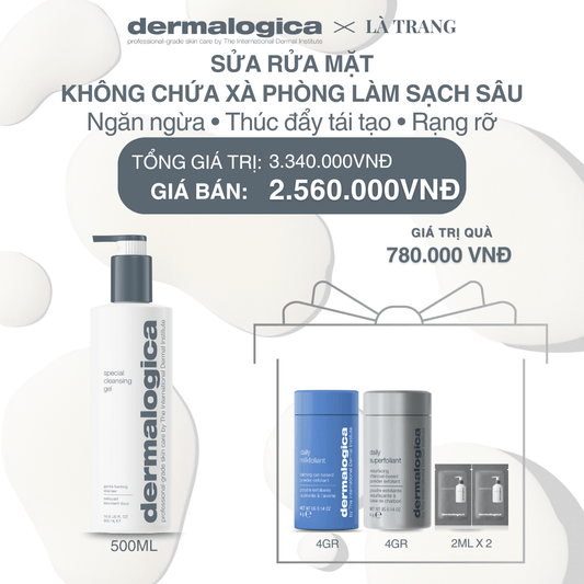 Dermalogica Vietnam (KOL Là Trang) - Special Cleansing Gel 500ml