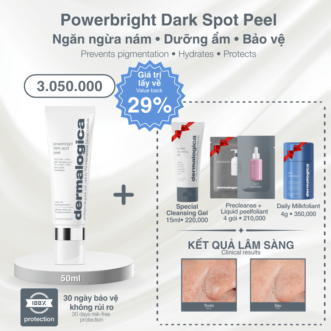 Dermalogica Vietnam Powerbright Dark Spot Peel 50ml