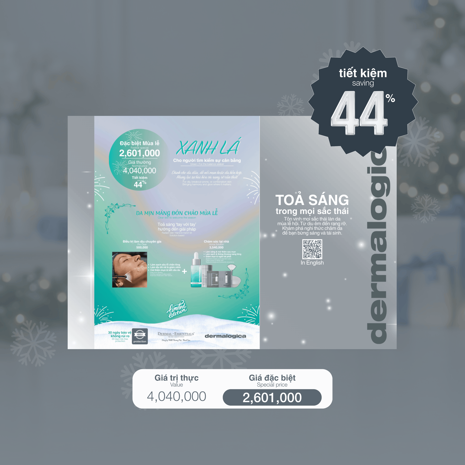 Dermalogica Vietnam SKIN KITS Bộ xanh lá cho người tìm kiếm sự cân bằng