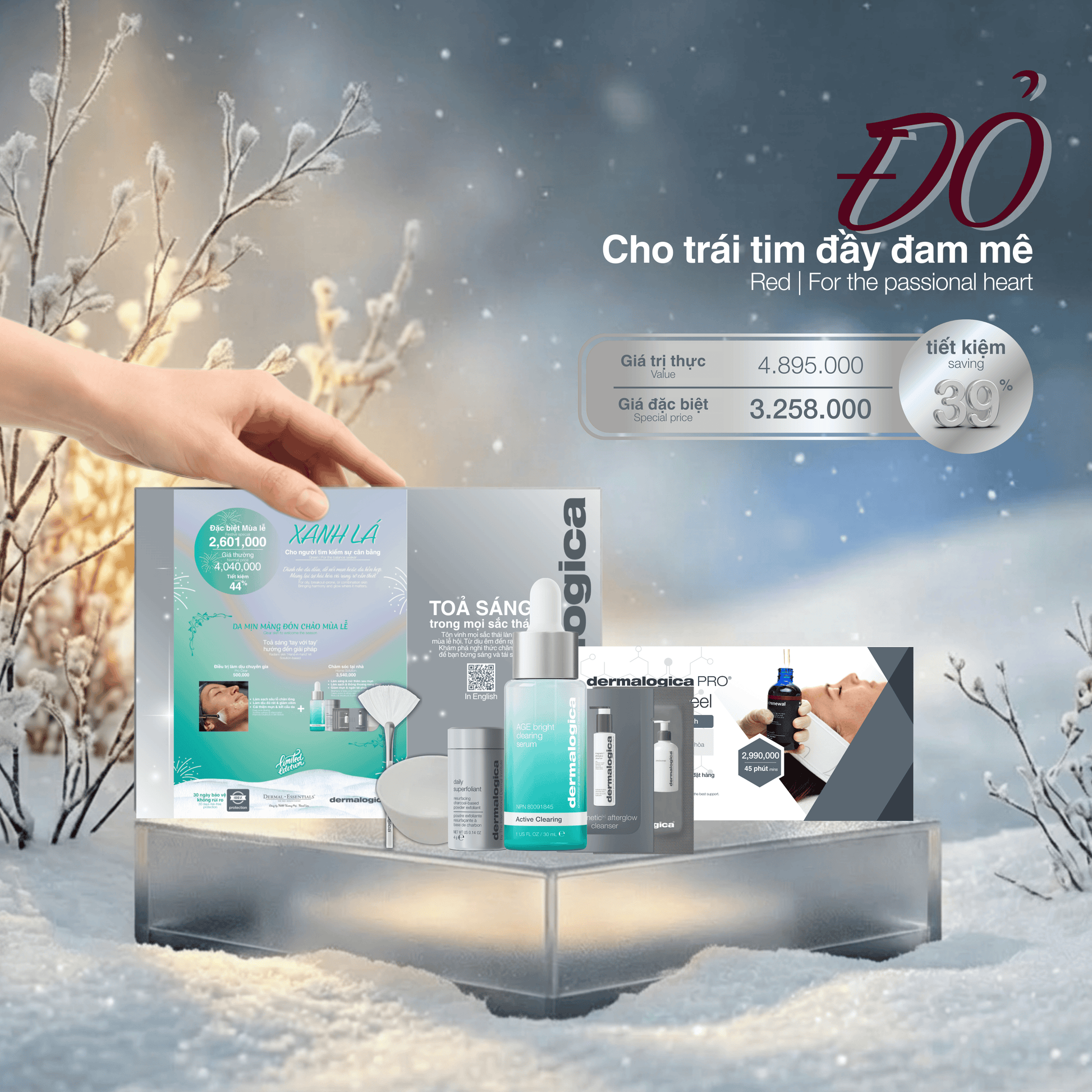 Dermalogica Vietnam SKIN KITS Bộ xanh lá cho người tìm kiếm sự cân bằng