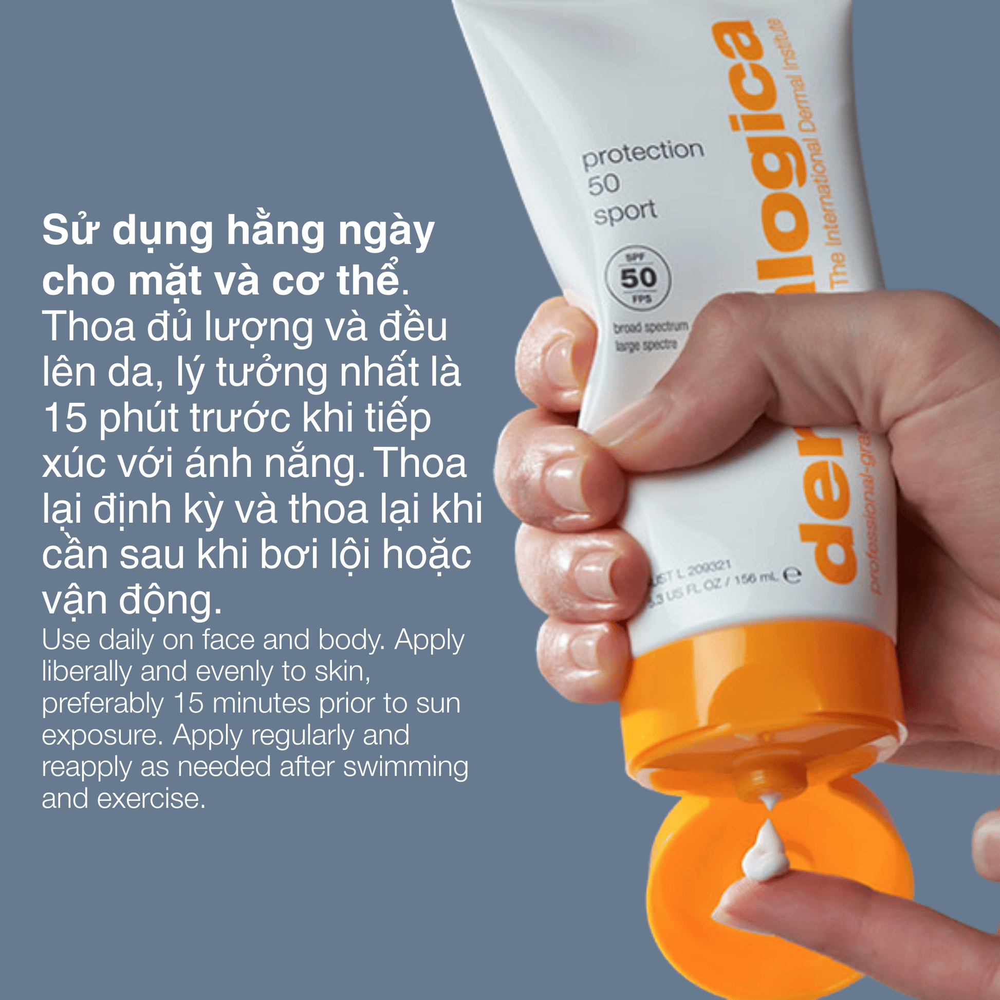 Dermalogica Vietnam SPF 156ml kem chống nắng kháng nước protection 50 sport spf50