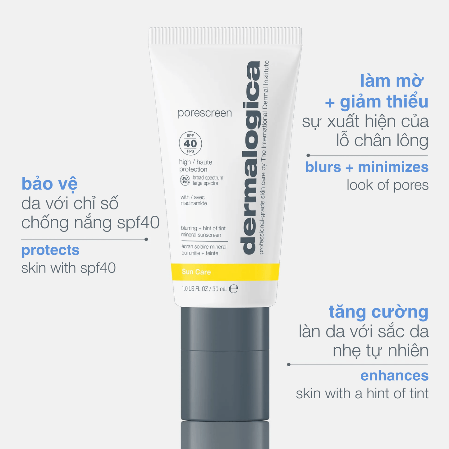 Dermalogica Vietnam SPF Fullsize chống nắng che phủ lỗ chân lông porescreen spf40