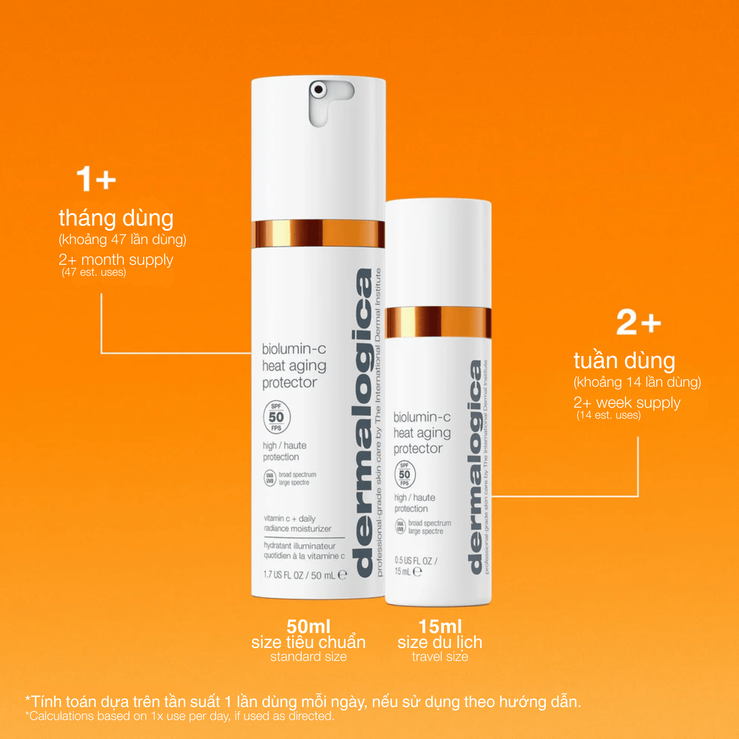 Dermalogica Vietnam SPF kem chống nắng biolumin-c heat aging protector spf50