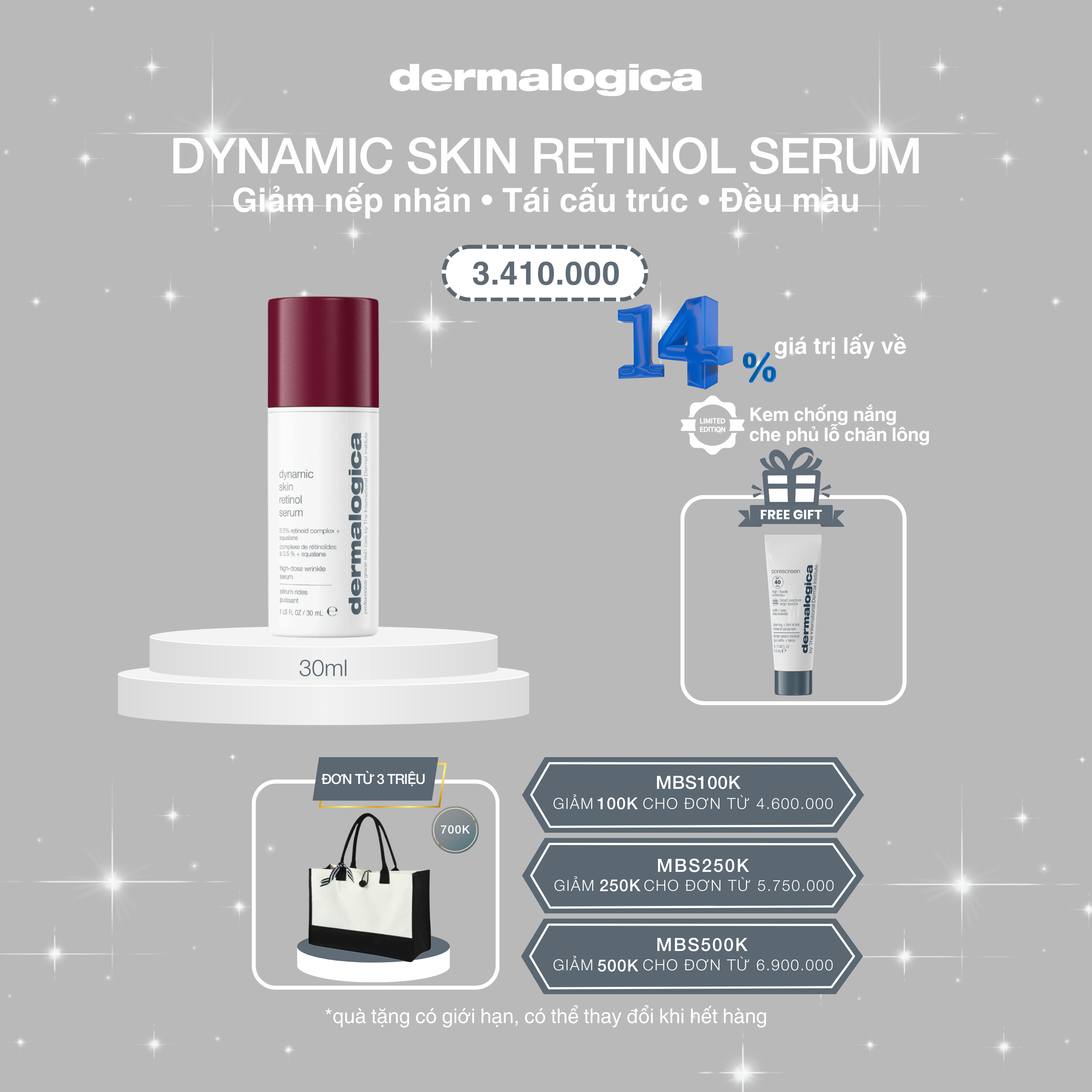 Dynamic Skin Retinol Serum 30ml