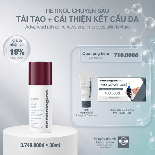 Dermalogica Vietnam TARGETED TREATMENTS 30ml tinh chất retinol 3.5% dynamic skin retinol serum