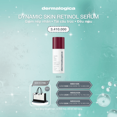 Dermalogica Vietnam TARGETED TREATMENTS Dynamic Skin Retinol Serum 30ml - nồng độ retinoid 3,5% lần đầu trên thị trường