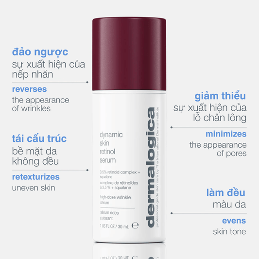 Dermalogica Vietnam TARGETED TREATMENTS tinh chất retinol 3,5% dynamic skin retinol serum