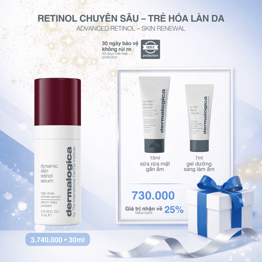 Dermalogica Vietnam TARGETED TREATMENTS tinh chất retinol 3.5% dynamic skin retinol serum