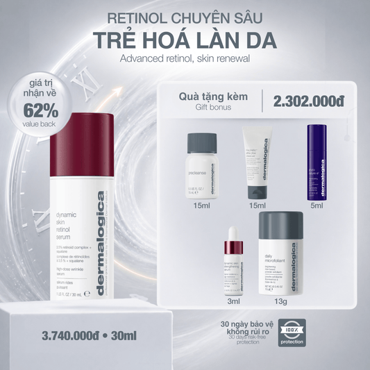 Dermalogica Vietnam TARGETED TREATMENTS tinh chất retinol 3.5% dynamic skin retinol serum