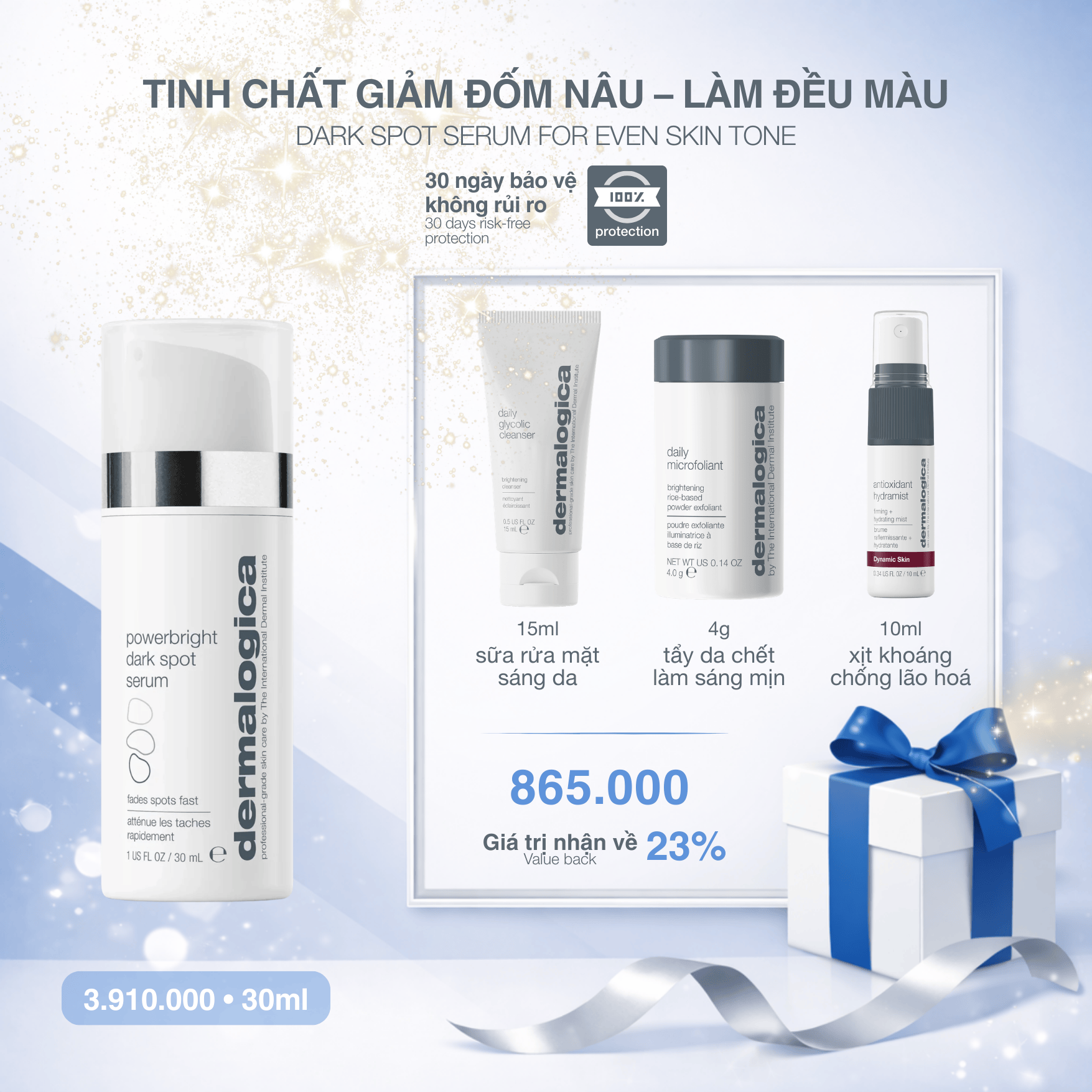 Dermalogica Vietnam tinh chất mờ nám powerbright dark spot serum