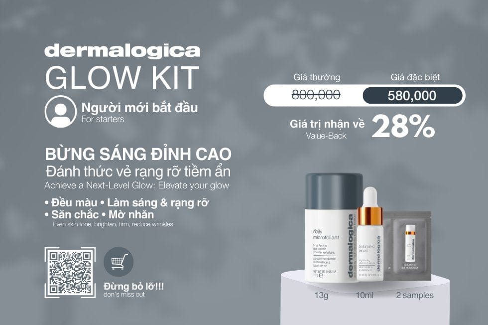 Dermalogica Vietnam Trial Size Bộ toả sáng rạng rỡ cho người khởi đầu