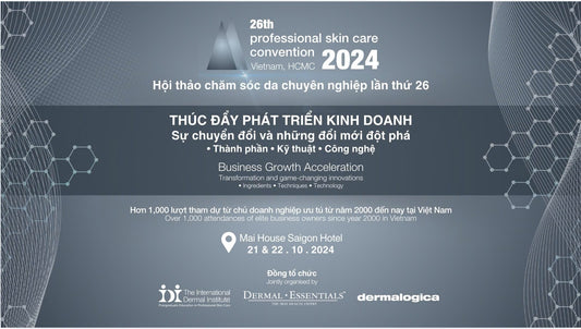 Dermalogica Vietnam Vé tham dự Hội Nghị Chăm Sóc Da Lần Thứ 26