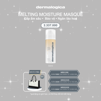 Dermalogica VN MASQUES 50ml Melting Moisture Masque - Mặt nạ cấp ẩm chuyên sâu cho da khô