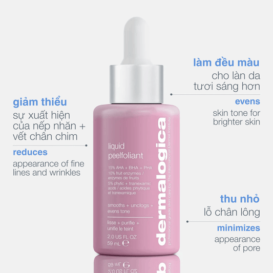 EXFOLIANTS EXFOLIANTS Fullsize 59ml peel da hàng ngày liquid peelfoliant