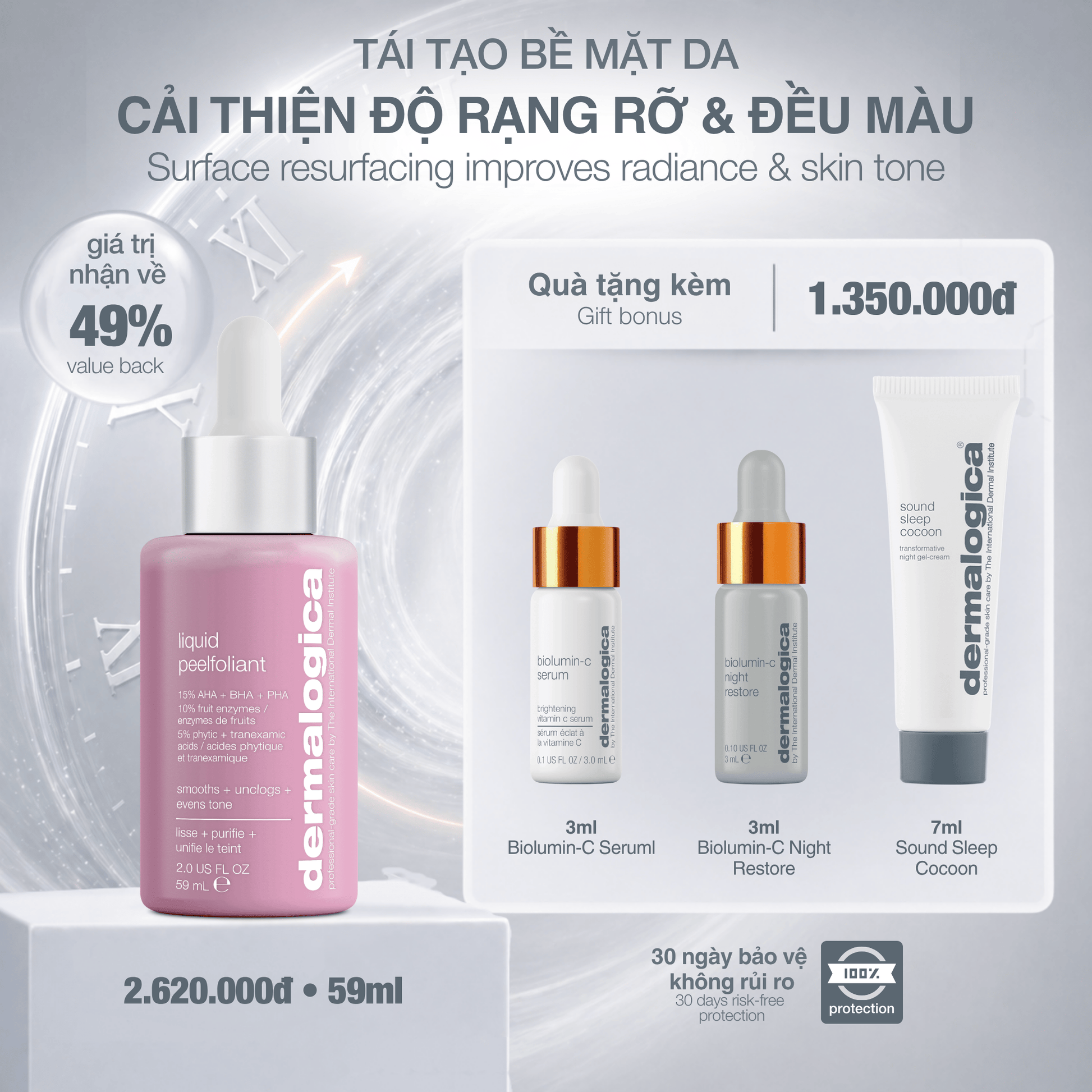 EXFOLIANTS EXFOLIANTS peel da hàng ngày liquid peelfoliant