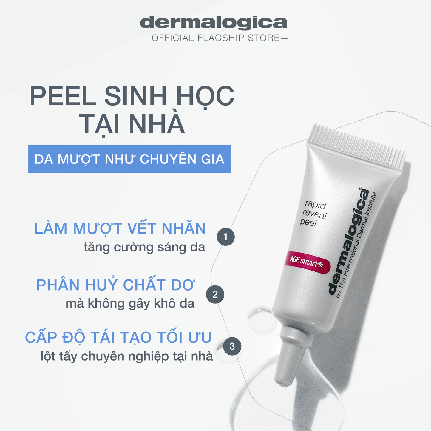 EXFOLIANTS EXFOLIANTS Rapid Reveal Peel 30ml - Peel da sinh học Rapid Reveal Peel 30ml cấp độ chuyên nghiệp ngay tại nhà