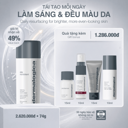EXFOLIANTS EXFOLIANTS tẩy da chết cám gạo daily microfoliant