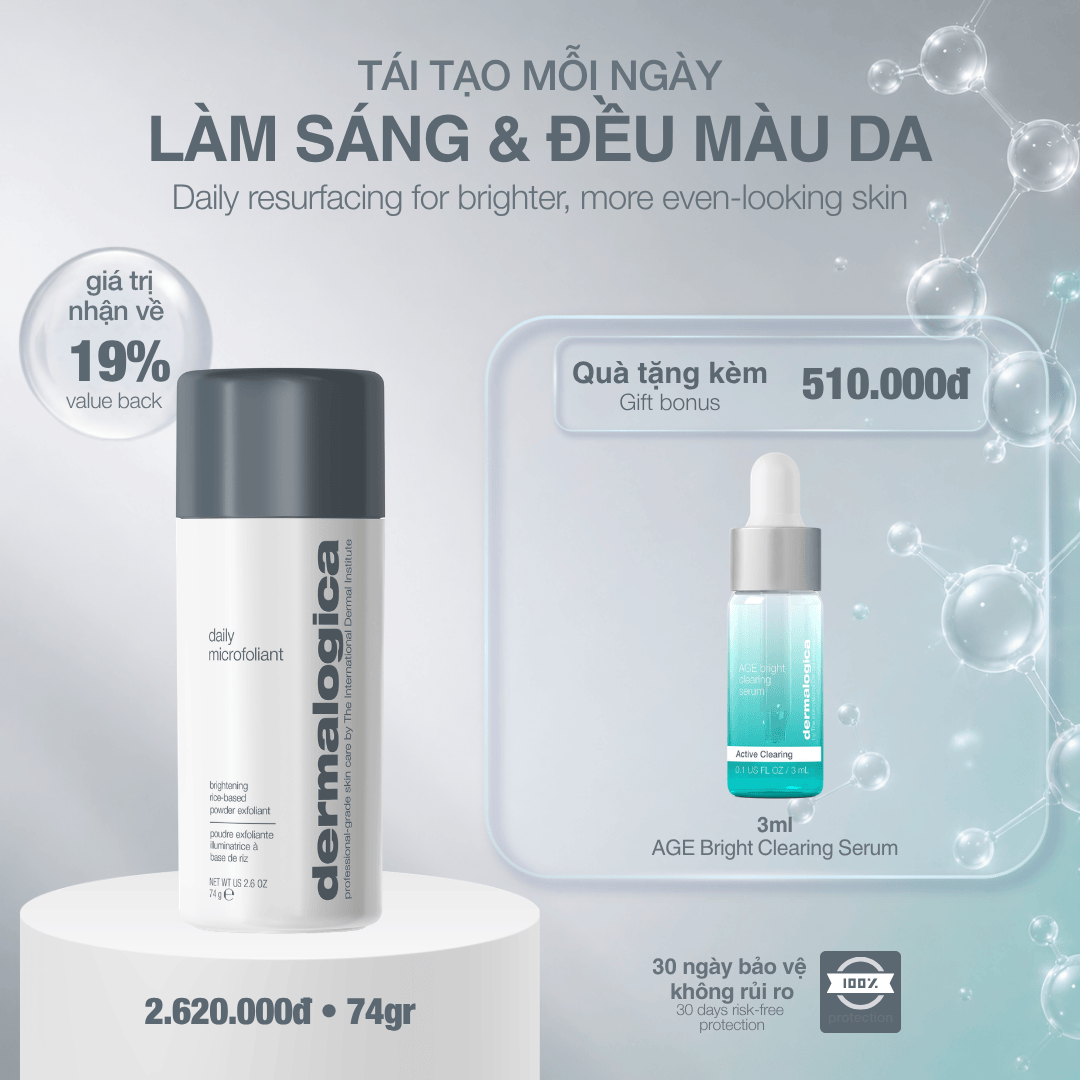 EXFOLIANTS EXFOLIANTS tẩy da chết cám gạo daily microfoliant