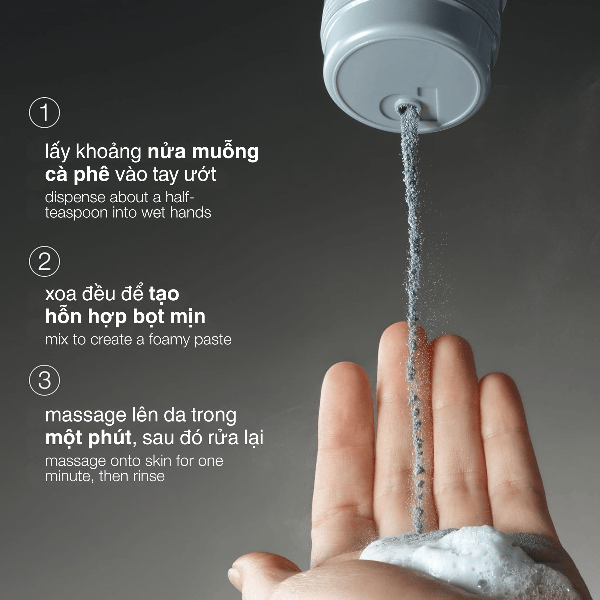 EXFOLIANTS EXFOLIANTS tẩy da chết than hoạt tính daily superfoliant