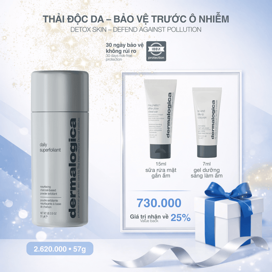EXFOLIANTS EXFOLIANTS tẩy da chết than hoạt tính daily superfoliant