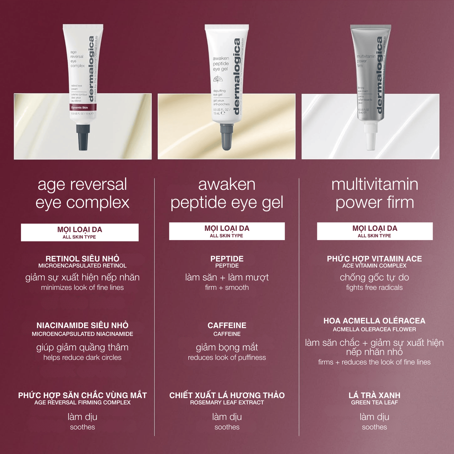 EYE TREATMENTS EYE TREATMENTS 15ml kem mắt chứa retinol age reversal eye complex