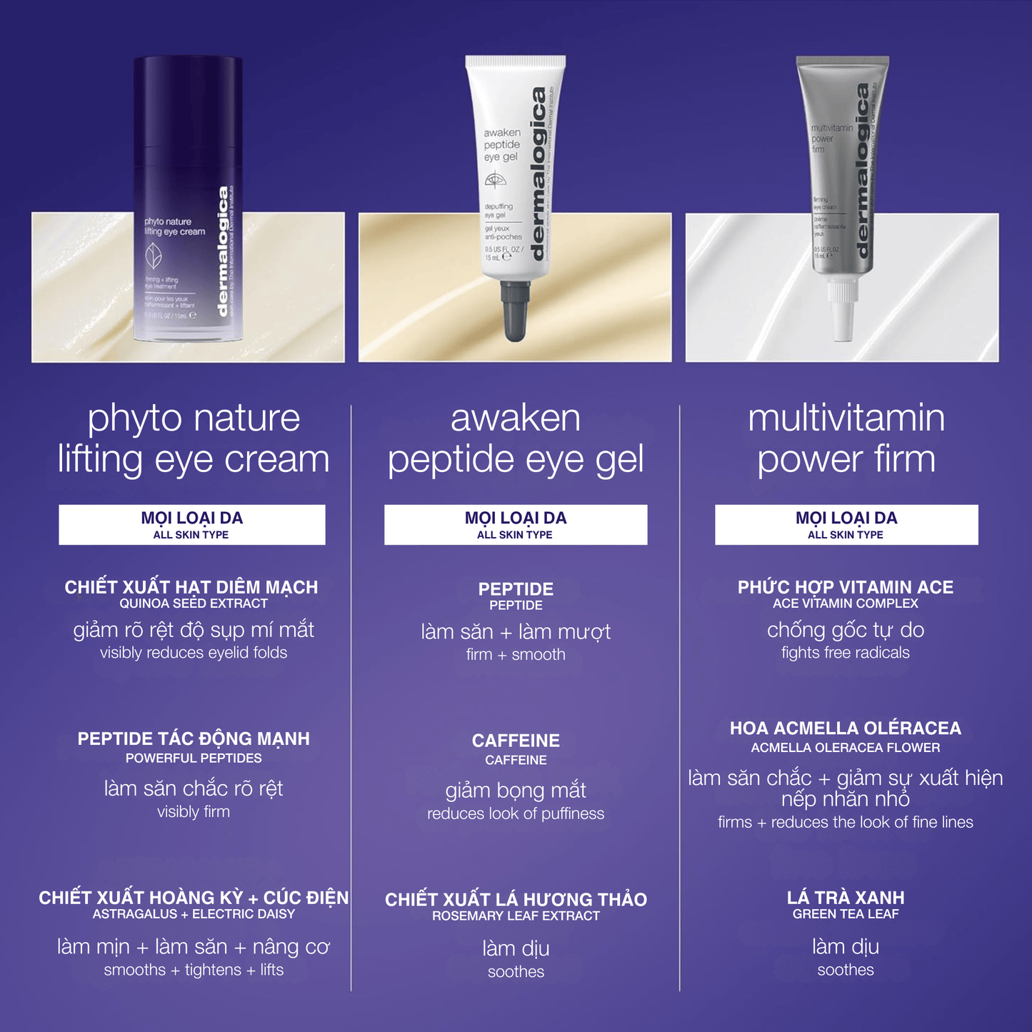 EYE TREATMENTS EYE TREATMENTS 15ml kem mắt săn chắc phyto nature lifting eye cream