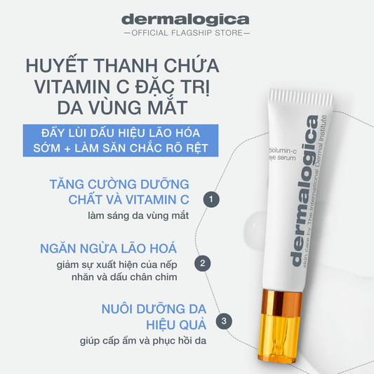 FACIAL OILS AND SERUMS FACIAL OILS AND SERUMS 15ml Biolumin-C Eye Serum - Tinh chất chứa Vitamin C đặc trị da vùng mắt