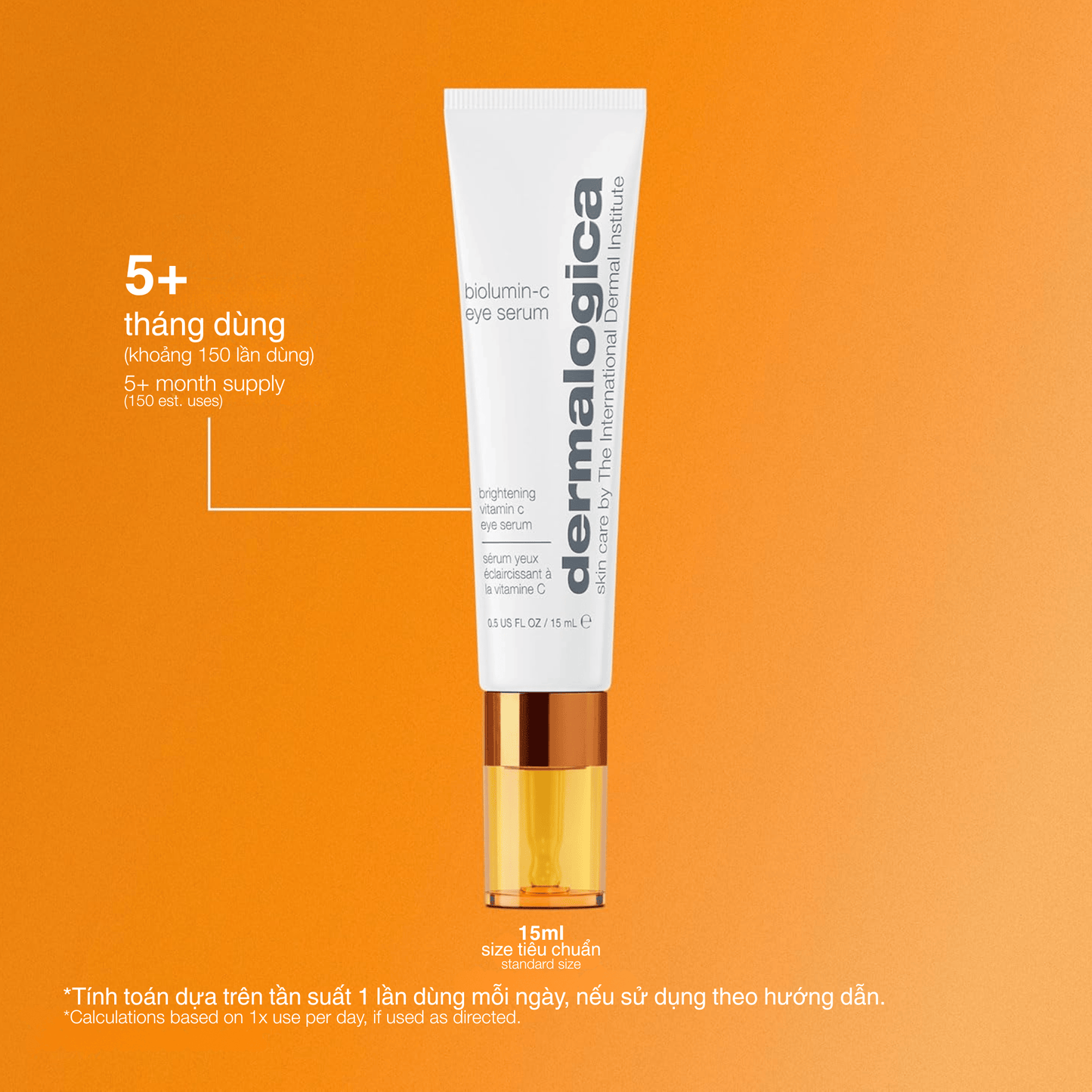 FACIAL OILS AND SERUMS FACIAL OILS AND SERUMS 15ml tinh chất vitamin c vùng mắt biolumin-c eye serum