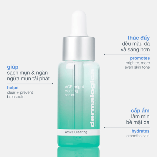 FACIAL OILS AND SERUMS FACIAL OILS AND SERUMS 30ml Age Bright Clearing Serum - Tinh chất điều trị & ngăn ngừa mụn