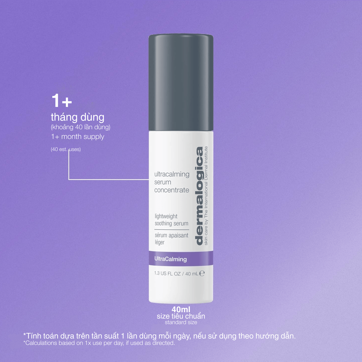 FACIAL OILS AND SERUMS FACIAL OILS AND SERUMS 40ml tinh chất làm dịu ultracalming serum concentrate