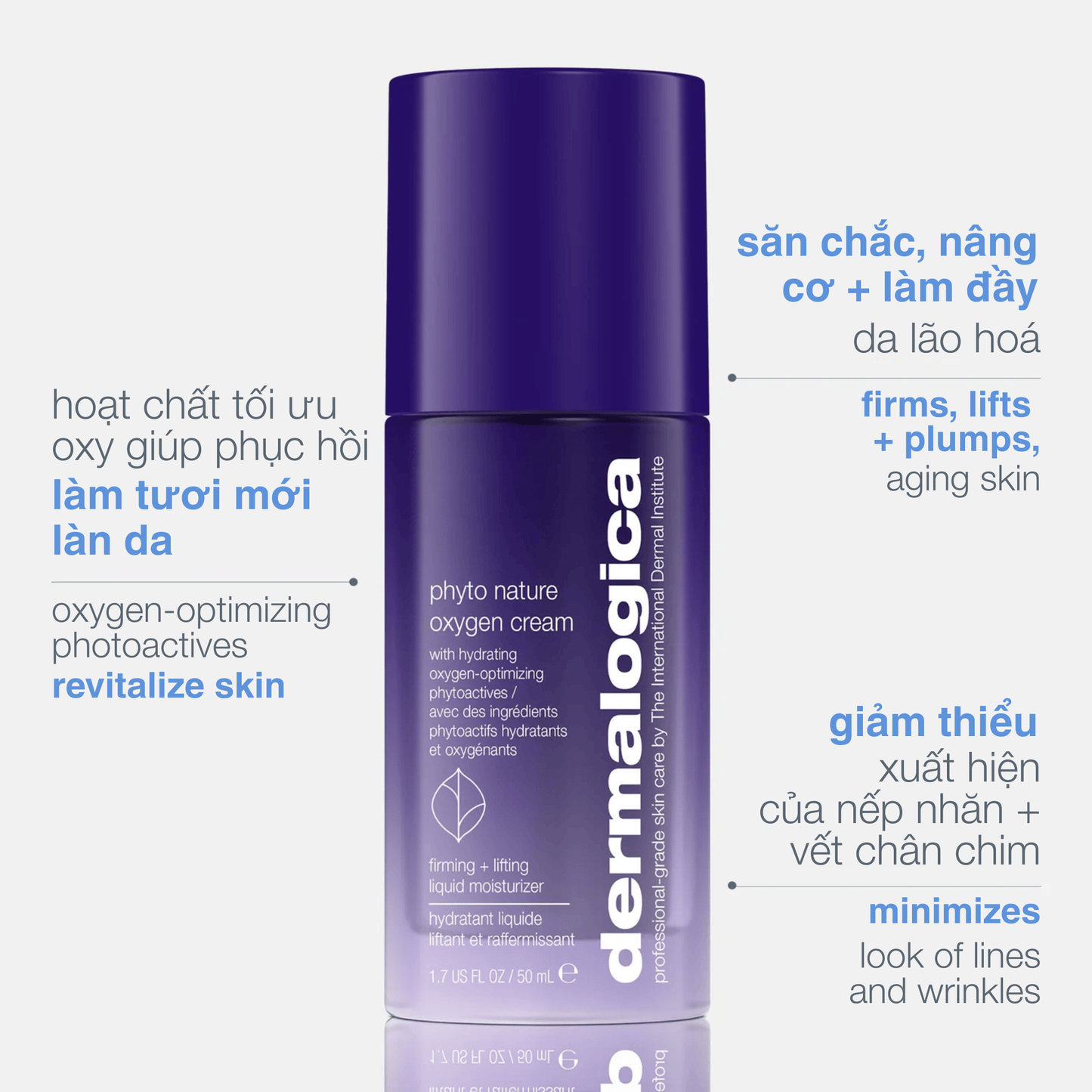 FACIAL OILS AND SERUMS FACIAL OILS AND SERUMS 50ml kem dưỡng phyto nature oxygen cream cho da trẻ hơn 4 năm