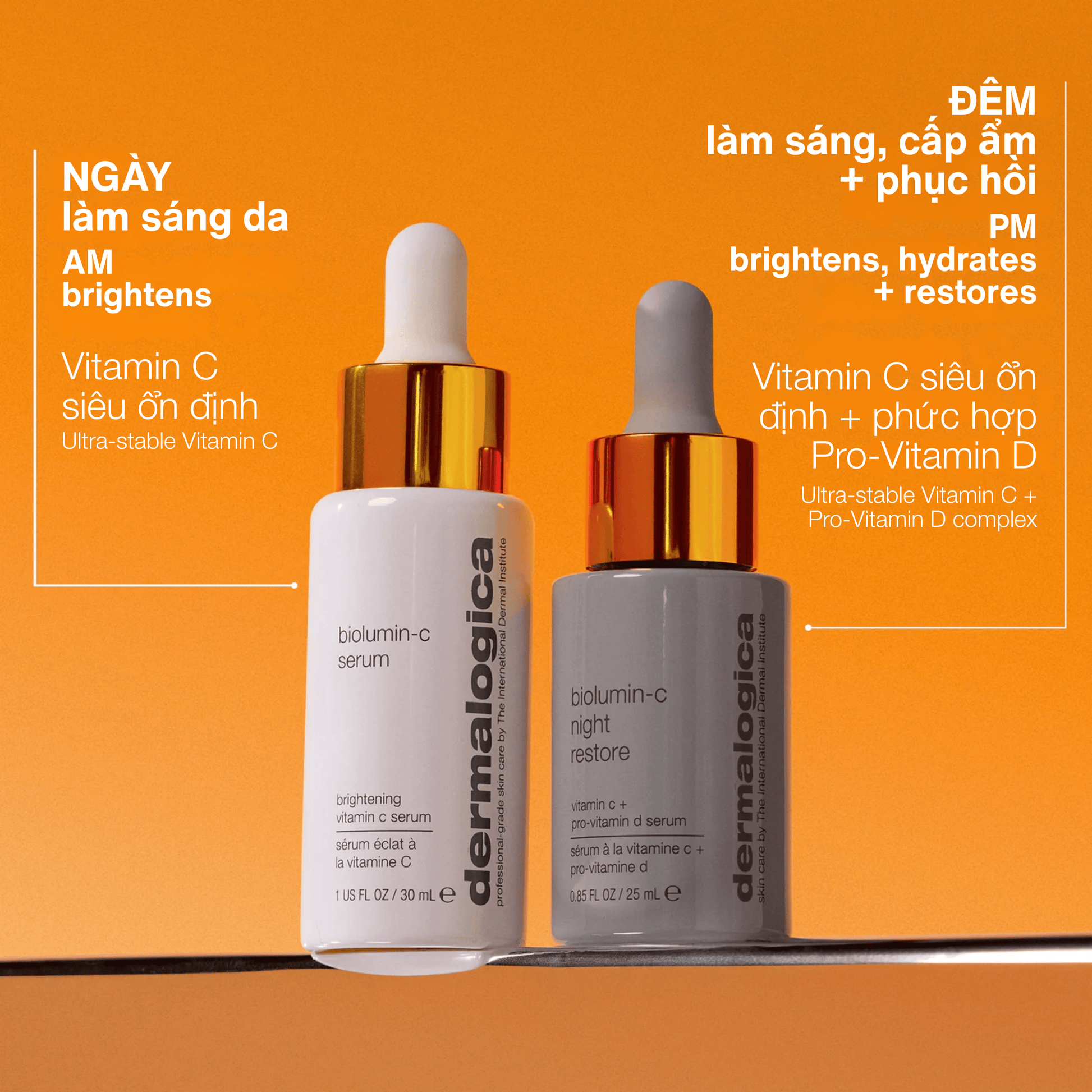 FACIAL OILS AND SERUMS FACIAL OILS AND SERUMS Biolumin-C Serum - Tinh chất Vitamin C x3 hiệu quả làm sáng siêu cô đặc & siêu thẩm thấu