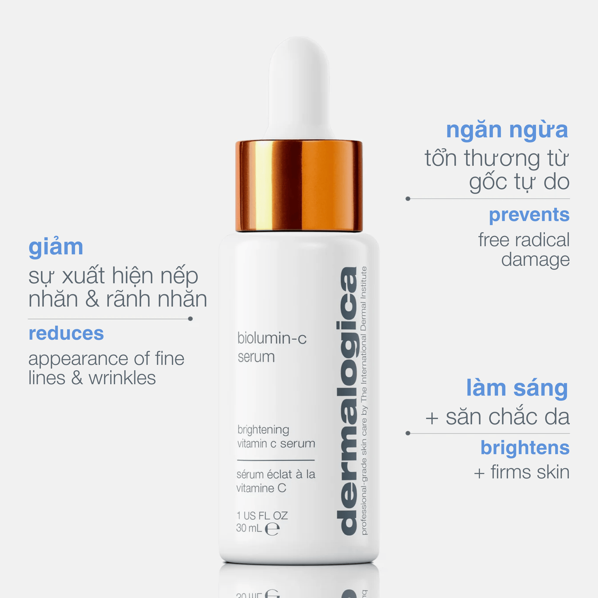 FACIAL OILS AND SERUMS FACIAL OILS AND SERUMS Biolumin-C Serum - Tinh chất Vitamin C x3 hiệu quả làm sáng siêu cô đặc & siêu thẩm thấu