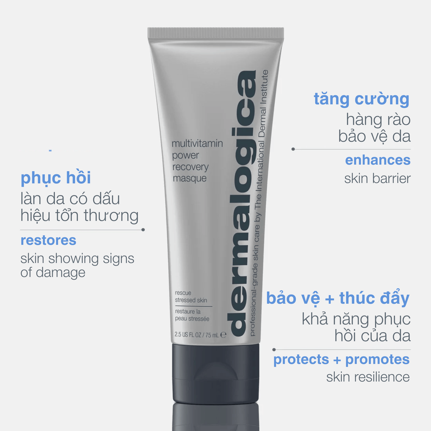 MASQUES MASQUES 75ml mặt nạ multivitamin power recovery masque