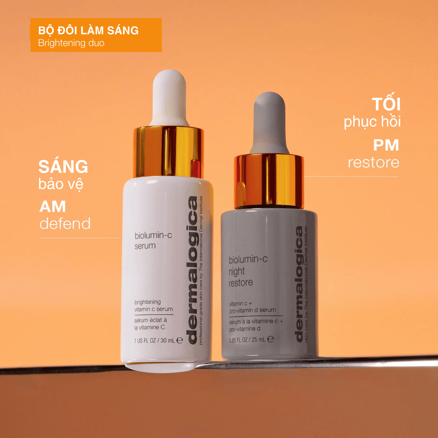 MOISTURIZERS MOISTURIZERS 25ml tinh chất phục hồi vitamin c biolumin-c night restore