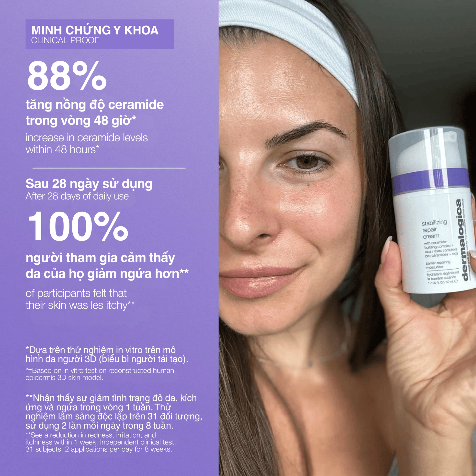 MOISTURIZERS MOISTURIZERS 50ml kem đặc trị da tổn thương stabilizing repair cream