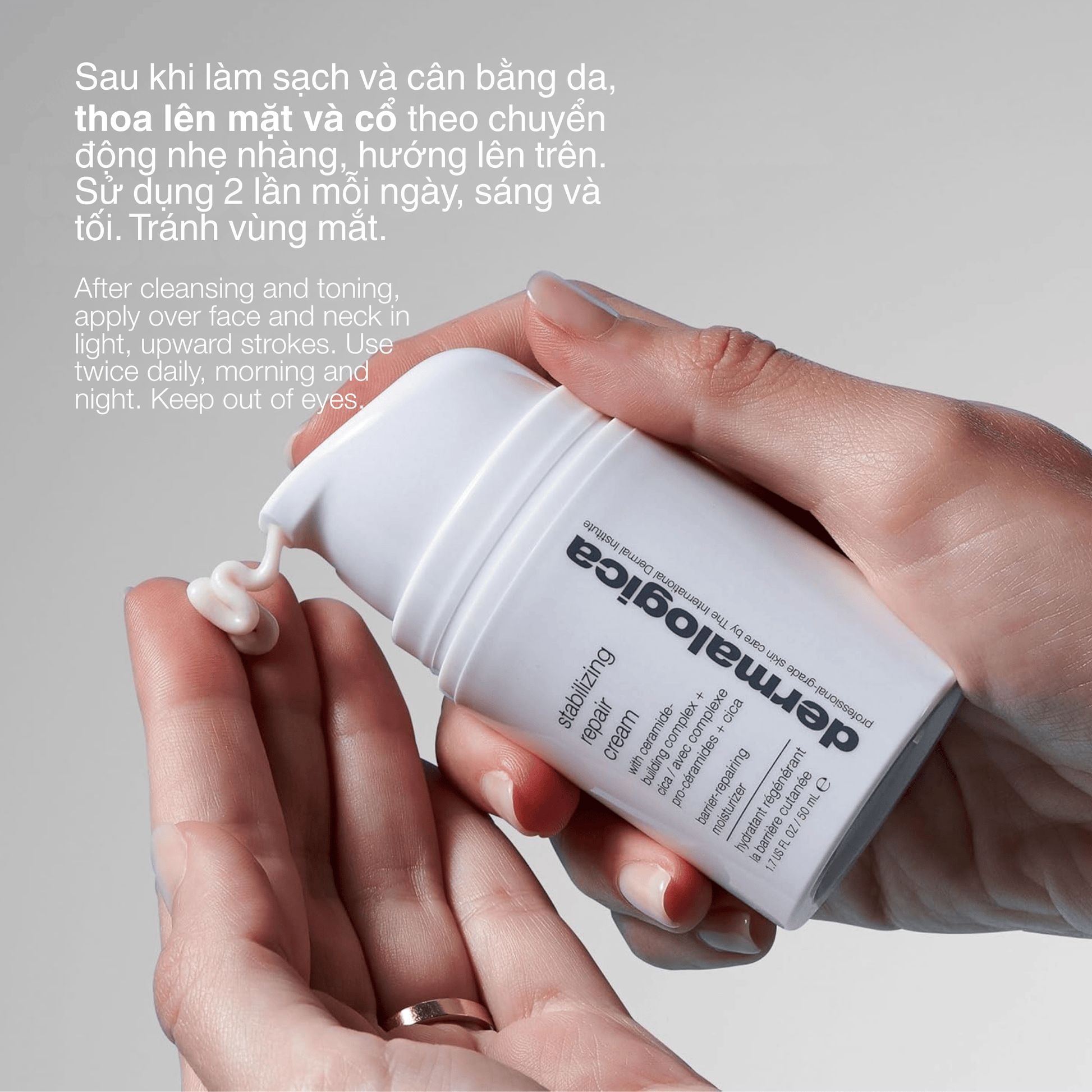 MOISTURIZERS MOISTURIZERS 50ml kem đặc trị da tổn thương stabilizing repair cream