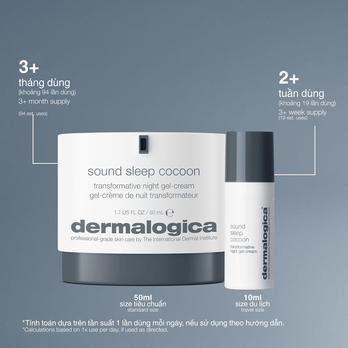 MOISTURIZERS MOISTURIZERS 50ml kem gel phục hồi ban đêm sound sleep cocoon