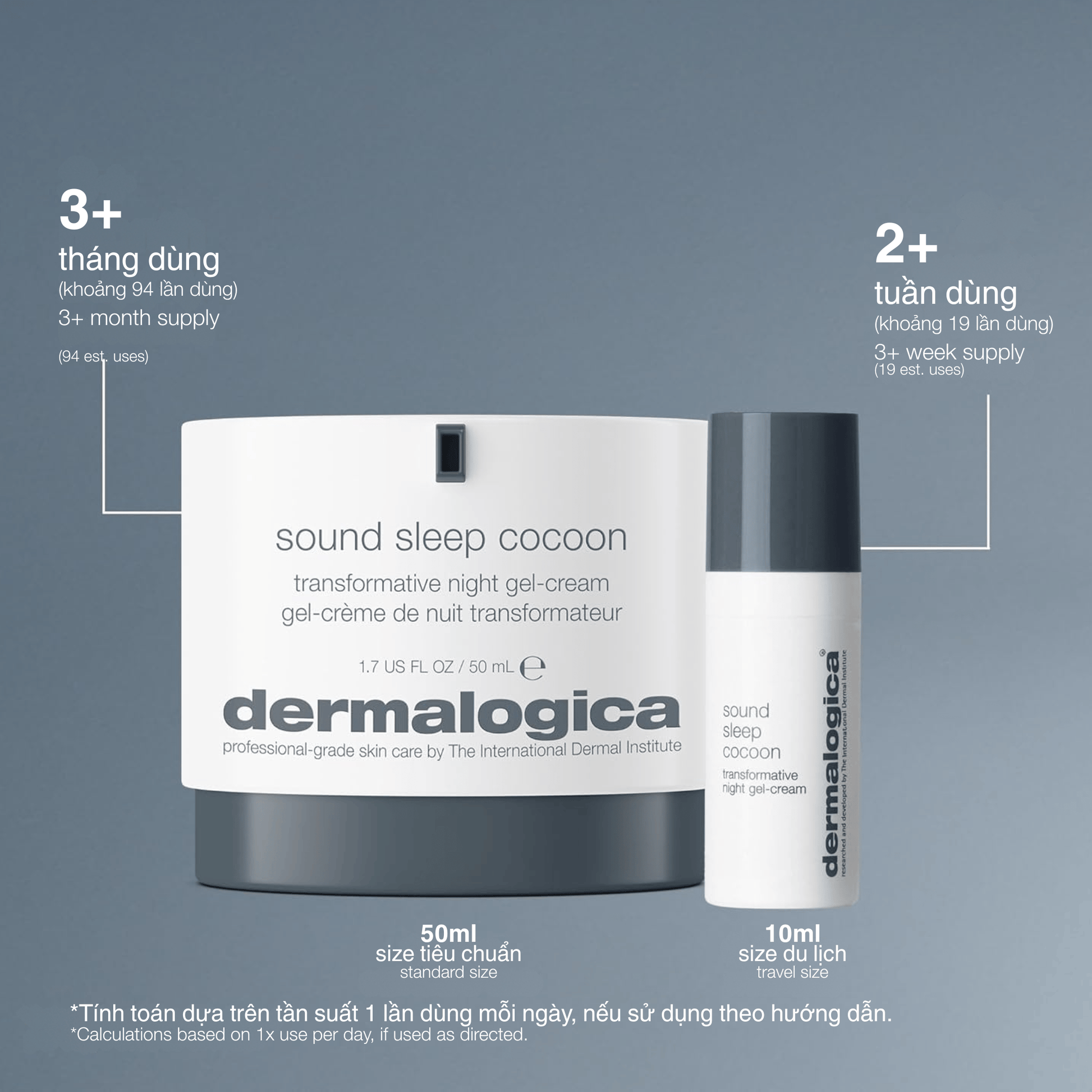 MOISTURIZERS MOISTURIZERS 50ml kem gel phục hồi ban đêm sound sleep cocoon