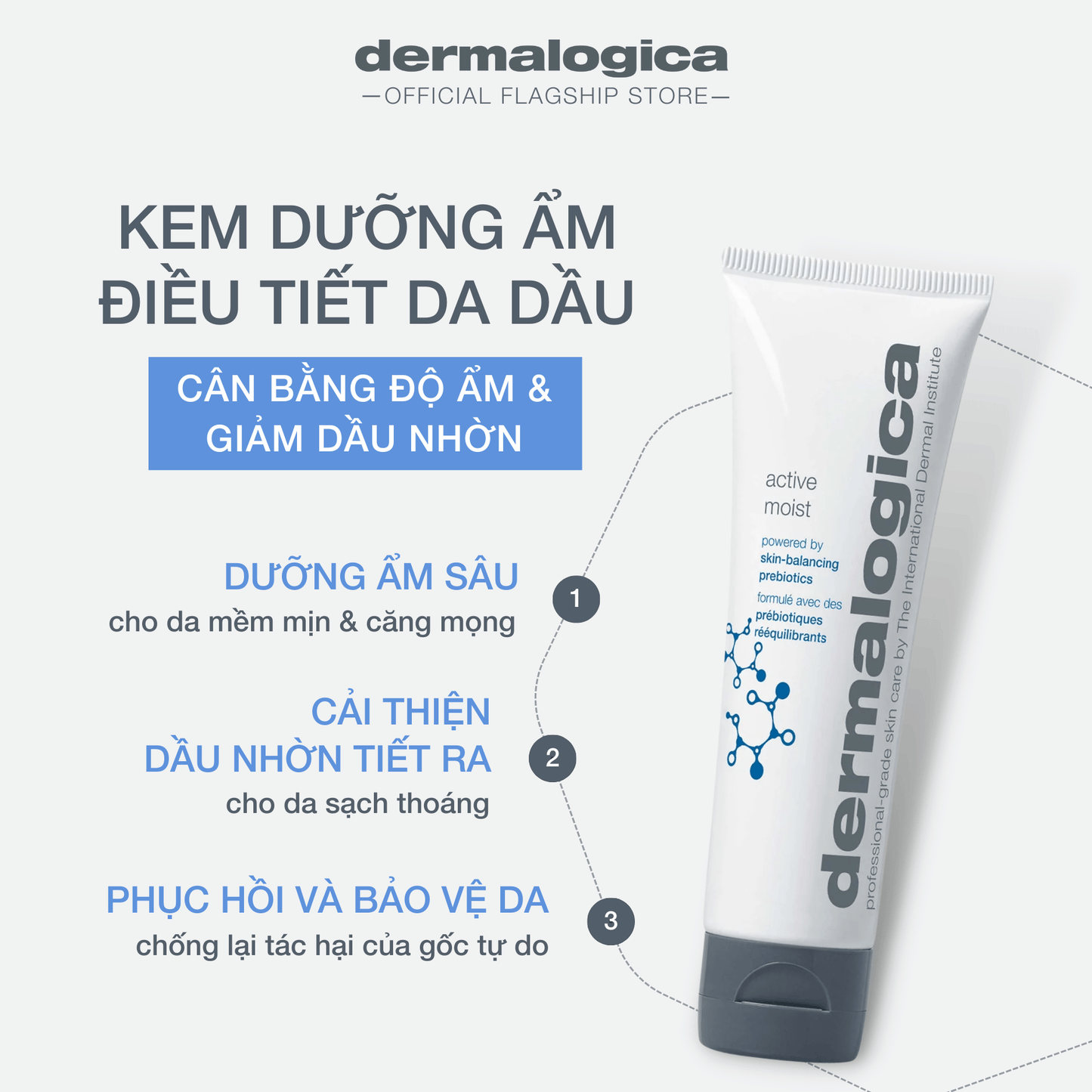 MOISTURIZERS MOISTURIZERS Active Moist - Kem dưỡng ẩm điều tiết da dầu