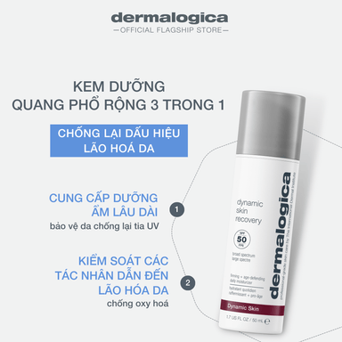 MOISTURIZERS MOISTURIZERS Dynamic Skin Recovery SPF50 - Kem chống nắng quang phổ rộng 3 trong 1
