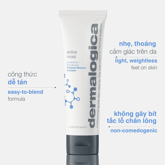 MOISTURIZERS MOISTURIZERS kem dưỡng cho da dầu active moist