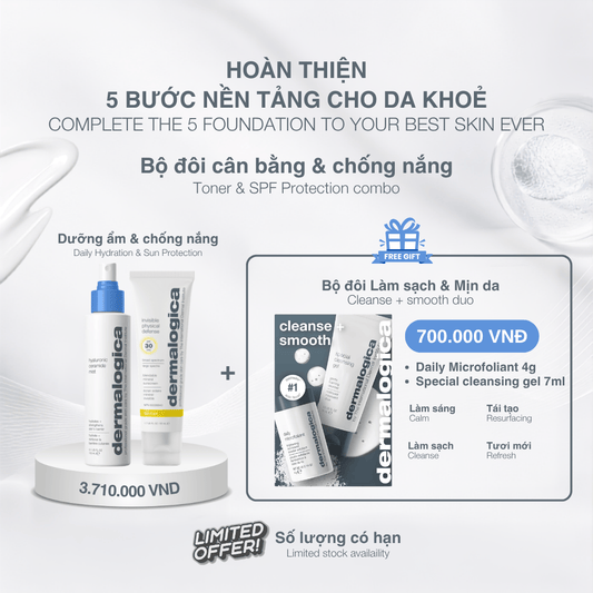 SKIN KITS SKIN KITS bộ sản phẩm Bộ đôi cân bằng & chống nắng