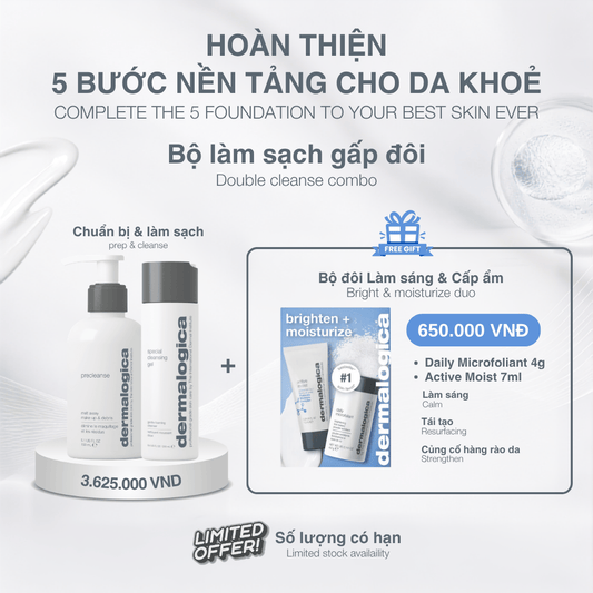 SKIN KITS SKIN KITS bộ sản phẩm Bộ Đôi Làm Sạch Phiên Bản Giới Hạn