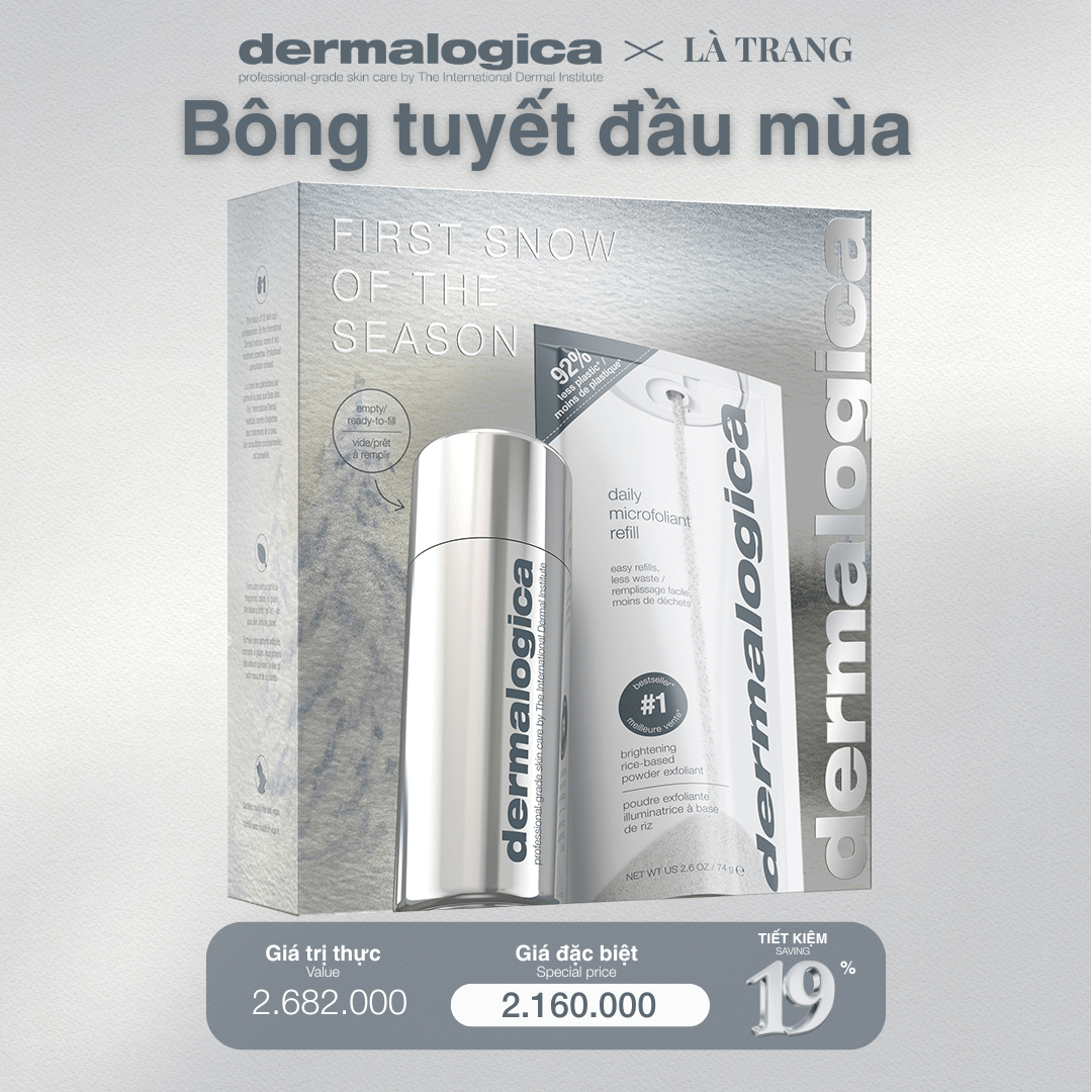 SKIN KITS SKIN KITS bộ sản phẩm (KOL Là Trang) - Bộ mùa lễ hội 2025 bông tuyết đầu mùa