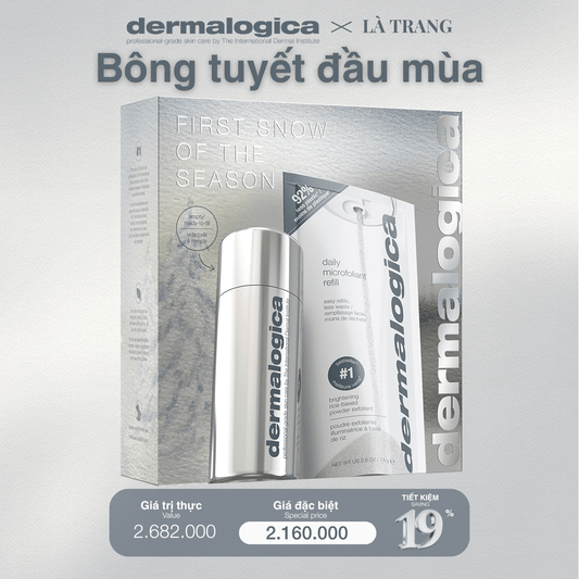 SKIN KITS SKIN KITS bộ sản phẩm (KOL Là Trang) - Bộ mùa lễ hội 2025 bông tuyết đầu mùa