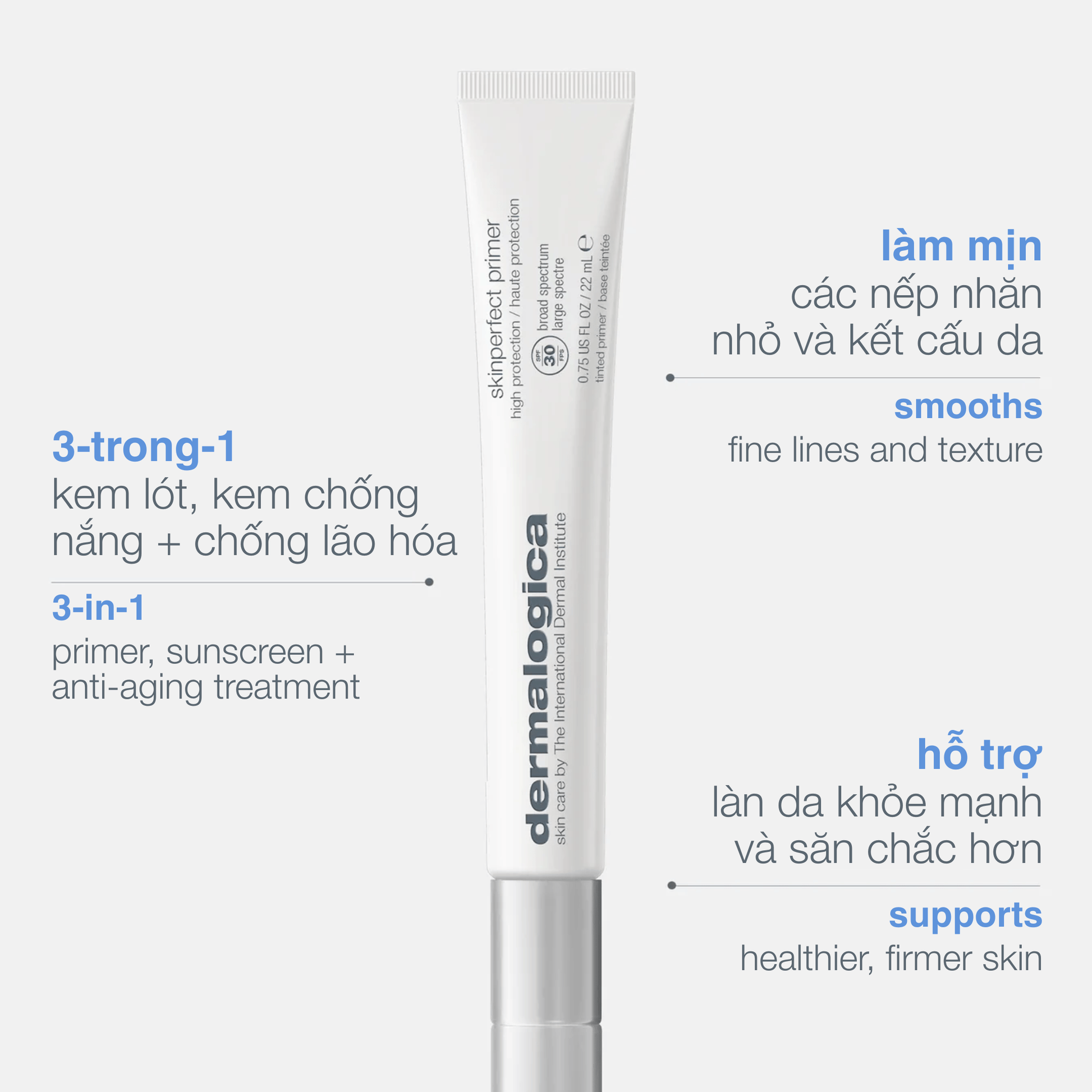 SPF SPF 22ml kem chống nắng trang điểm skinperfect primer spf30