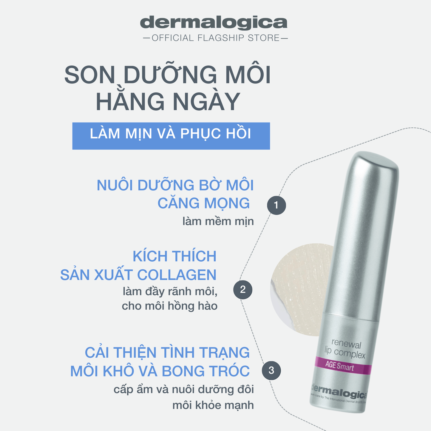 TARGETED TREATMENTS TARGETED TREATMENTS 1.75ml Renewal Lip Complex - Son dưỡng môi hằng ngày làm mịn + phục hồi