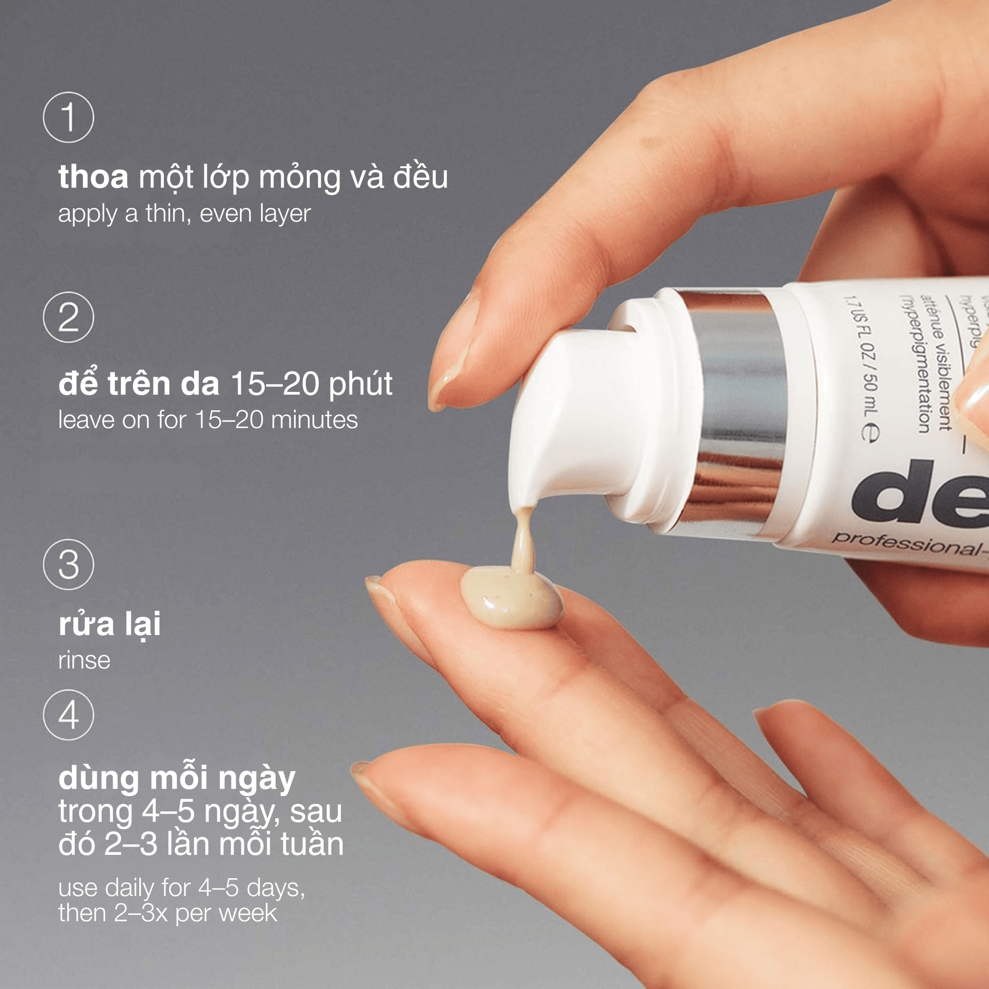 TARGETED TREATMENTS TARGETED TREATMENTS peel da giảm thâm nám powerbright dark spot peel